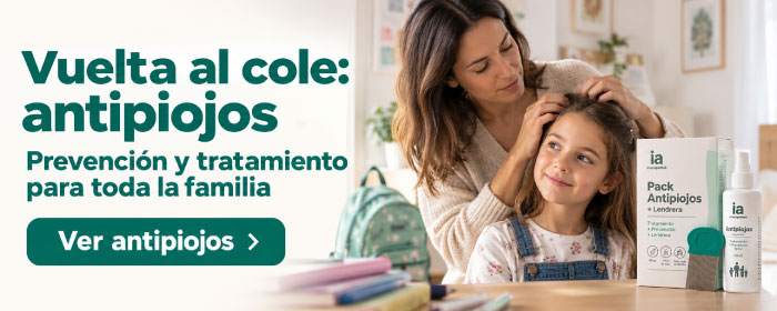 Vuelta al cole Antipiojos para la vuelta al cole con productos seleccionados en promoción