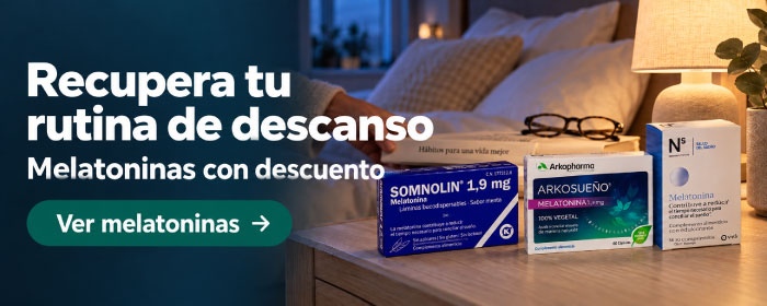 Melatoninas con descuento Melatoninas en promoción para recuperar la rutina de descanso
